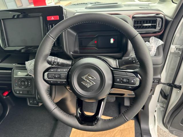 スペーシアカスタム ハイブリッドXS ハイブリッドXS スズキセーフティーサポート ヘッドアップディスプレイ ステアリングヒーター ステアリングスイッチ オートライト(19枚目)