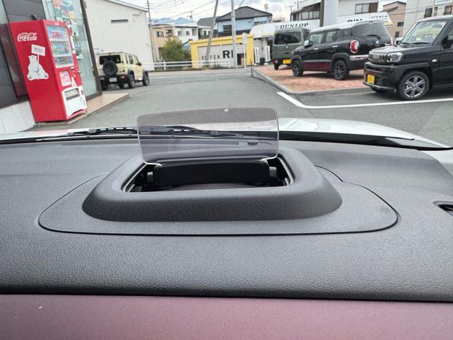 スペーシアカスタム ハイブリッドXS ハイブリッドXS スズキセーフティーサポート ヘッドアップディスプレイ ステアリングヒーター ステアリングスイッチ オートライト(26枚目)