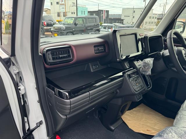 スペーシアカスタム ハイブリッドXS ハイブリッドXS スズキセーフティーサポート ヘッドアップディスプレイ ステアリングヒーター ステアリングスイッチ オートライト(37枚目)