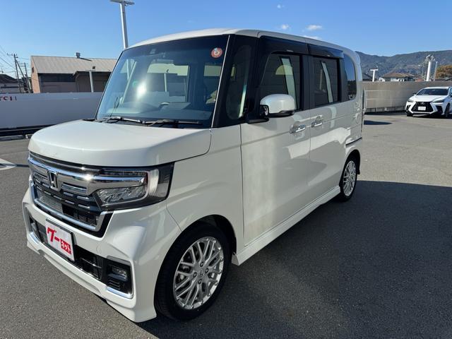 Ｎ－ＢＯＸカスタム Ｌターボ　ホンダセンシング　アレルクリーンプラスシート　両側パワースライドドア　キーフリー　プッシュスタート　前後ドライブレコーダー　ビルトインＥＴＣ（3枚目）