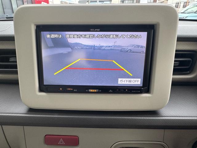 アルトラパン Ｇ　キーフリー　プッシュスタート　エクリプスナビ　ワンセグＴＶ　バックモニター　前後ドライブレコーダー　ＥＴＣ車載器（23枚目）