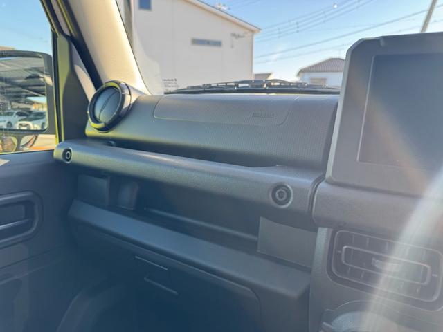 ジムニー XL ワンオーナー 禁煙車 キーフリー デュアルセンサーブレーキサポート スズキセーフティーサポート オートライト 前席シートヒーター(23枚目)