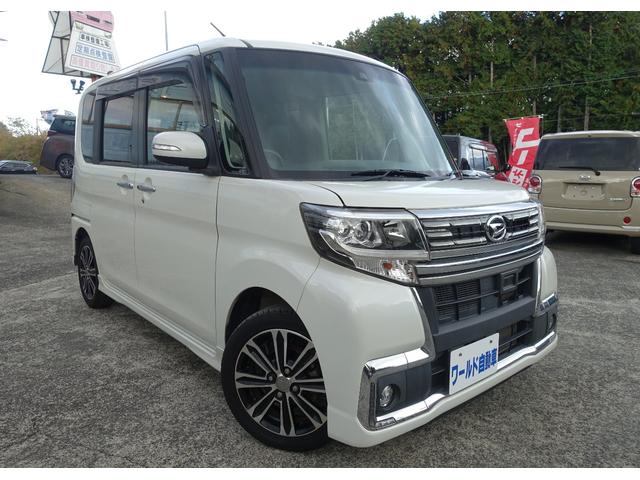 タント カスタムRS トップエディションSAII 純正ナビ&TV バックカメラ Bluetooth 両側電動スライドドア スマートアシスト プッシュスタート&スマートキー ハーフレザーシート LEDヘッドランプ ステアリングリモコン(2枚目)