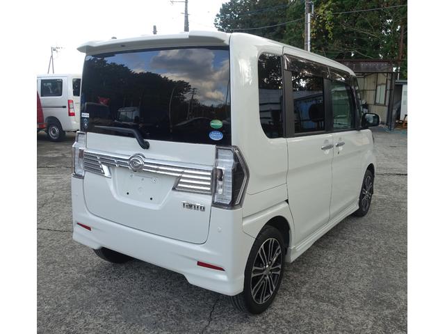 タント カスタムRS トップエディションSAII 純正ナビ&TV バックカメラ Bluetooth 両側電動スライドドア スマートアシスト プッシュスタート&スマートキー ハーフレザーシート LEDヘッドランプ ステアリングリモコン(8枚目)
