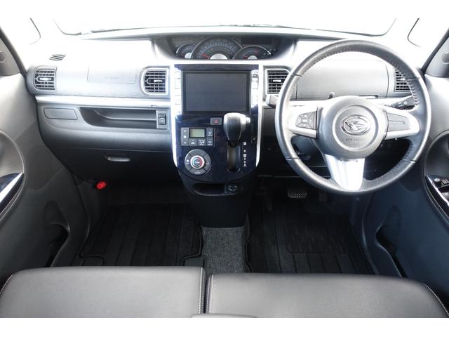 タント カスタムRS トップエディションSAII 純正ナビ&TV バックカメラ Bluetooth 両側電動スライドドア スマートアシスト プッシュスタート&スマートキー ハーフレザーシート LEDヘッドランプ ステアリングリモコン(13枚目)