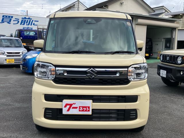 スペーシア ハイブリッドＧ　届出済未使用車　セーフティーサポート　メーカー保証継承　キーレスプッシュスタート　オートエアコン　オートライト（2枚目）