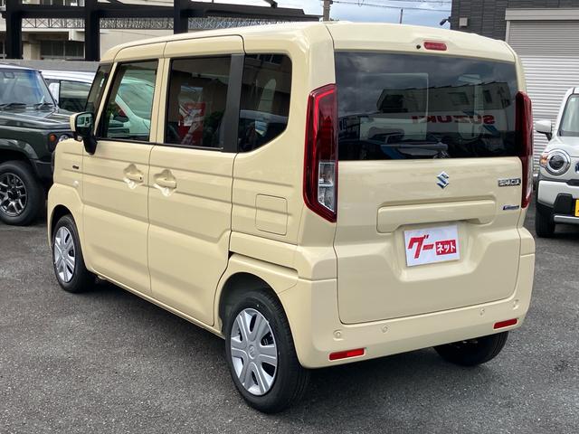スペーシア ハイブリッドＧ　届出済未使用車　セーフティーサポート　メーカー保証継承　キーレスプッシュスタート　オートエアコン　オートライト（6枚目）