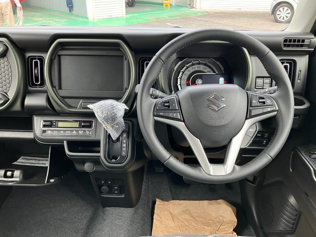 ハスラー タフワイルド 届出済未使用車 ブラックフロントグリル ブラックメタリックホイール ルーフレール 撥水シート セーフティーサポート(18枚目)