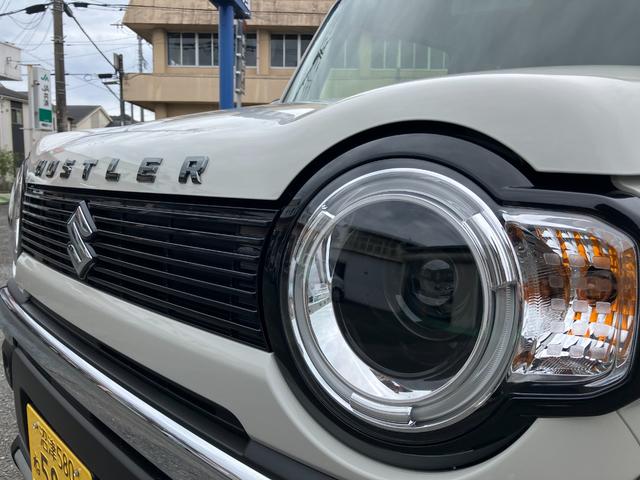 ハスラー タフワイルド 届出済未使用車 ブラックフロントグリル ブラックメタリックホイール ルーフレール 撥水シート セーフティーサポート(35枚目)