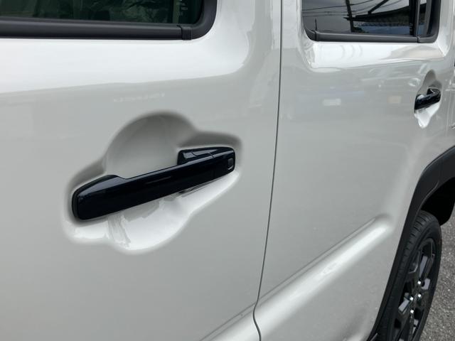 ハスラー タフワイルド 届出済未使用車 ブラックフロントグリル ブラックメタリックホイール ルーフレール 撥水シート セーフティーサポート(40枚目)