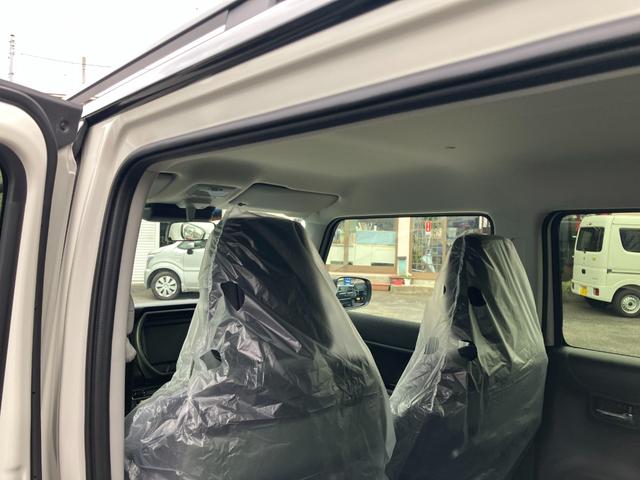 ハスラー タフワイルド 届出済未使用車 ブラックフロントグリル ブラックメタリックホイール ルーフレール 撥水シート セーフティーサポート(47枚目)