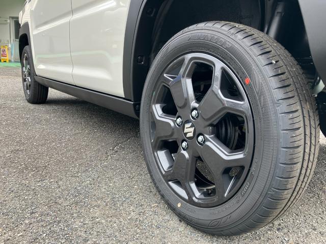 ハスラー タフワイルド 届出済未使用車 ブラックフロントグリル ブラックメタリックホイール ルーフレール 撥水シート セーフティーサポート(48枚目)