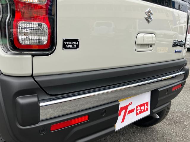 ハスラー タフワイルド 届出済未使用車 ブラックフロントグリル ブラックメタリックホイール ルーフレール 撥水シート セーフティーサポート(9枚目)