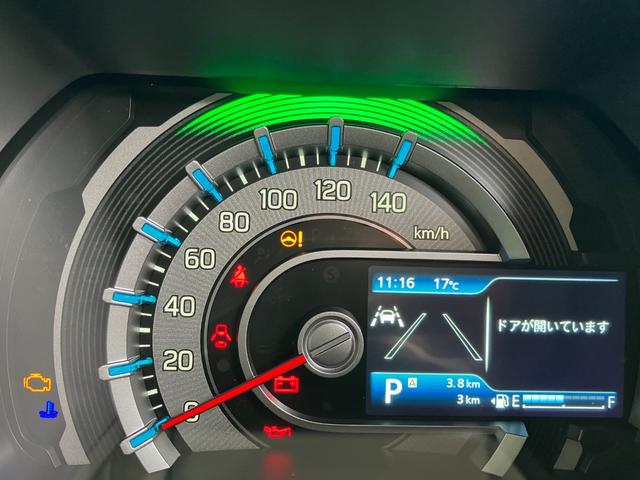 ハスラー タフワイルド 届出済未使用車 ブラックフロントグリル ブラックメタリックホイール ルーフレール 撥水シート セーフティーサポート(30枚目)