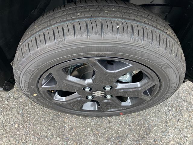 ハスラー タフワイルド 届出済未使用車 ブラックフロントグリル ブラックメタリックホイール ルーフレール 撥水シート セーフティーサポート(33枚目)