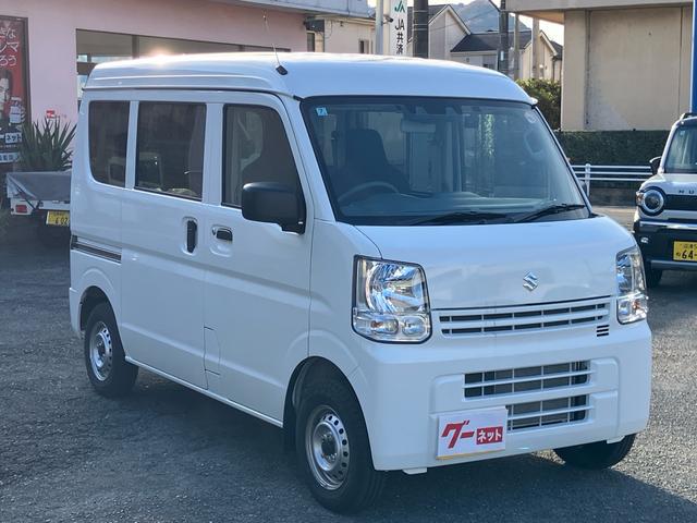 エブリイ ＰＡリミテッド　パートタイム４ＷＤ　ＣＶＴ　デュアルカメラブレーキサポート　セーフティーサポート　　キーレスエントリー　当店デモカー（3枚目）