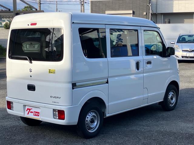 エブリイ ＰＡリミテッド　パートタイム４ＷＤ　ＣＶＴ　デュアルカメラブレーキサポート　セーフティーサポート　　キーレスエントリー　当店デモカー（4枚目）