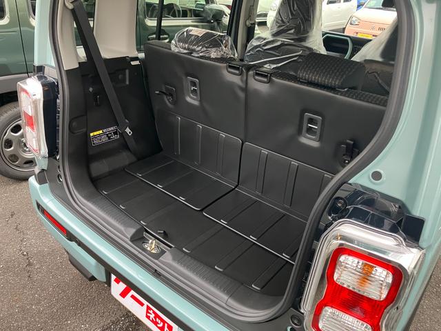 ハスラー ハイブリッドＧ　届け出済み未使用車　クリアランスソナー　オートクルーズコントロール　レーンアシスト　衝突被害軽減システム　オートライト　ＬＥＤヘッドランプ　スマートキー　アイドリングストップ　電動格納ミラー（19枚目）