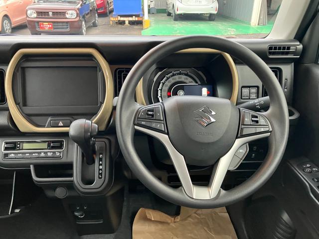 ハスラー ハイブリッドＧ　届け出済み未使用車　クリアランスソナー　オートクルーズコントロール　レーンアシスト　衝突被害軽減システム　オートライト　ＬＥＤヘッドランプ　キーレスエントリー　アイドリングストップ　電動格納ミラー（3枚目）