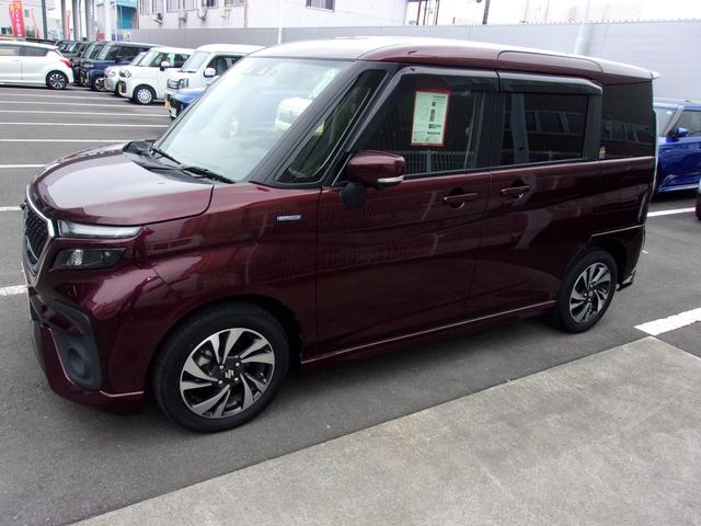 ソリオバンディット バンディット　ＨＹＢＲＩＤ　ＭＶ　衝突被害軽減ブレーキ　ＬＥＤヘッドランプ　全方位モニター付きナビ　ＥＴＣ　ドラレコ　ＡＣＣ　オートライト　両側自動スライドドア（2枚目）
