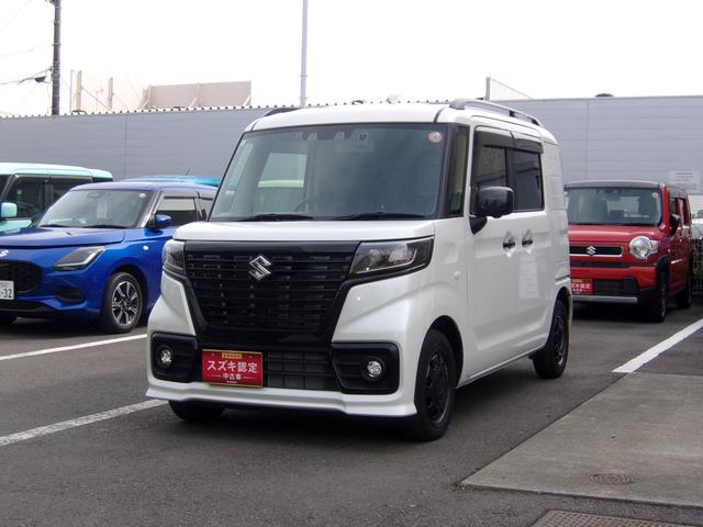 スペーシアベース ＸＦ　衝突被害軽減ブレーキ　キーレスエントリー　キーレスプッシュスタートシステム　パワーウインドー　オートエアコン　衝突安全ボディ　電動格納ドアミラー（2枚目）