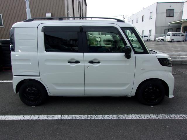 スペーシアベース ＸＦ　衝突被害軽減ブレーキ　キーレスエントリー　キーレスプッシュスタートシステム　パワーウインドー　オートエアコン　衝突安全ボディ　電動格納ドアミラー（5枚目）