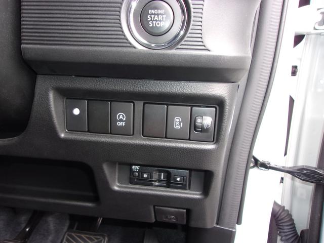 スペーシアベース ＸＦ　衝突被害軽減ブレーキ　キーレスエントリー　キーレスプッシュスタートシステム　パワーウインドー　オートエアコン　衝突安全ボディ　電動格納ドアミラー（28枚目）