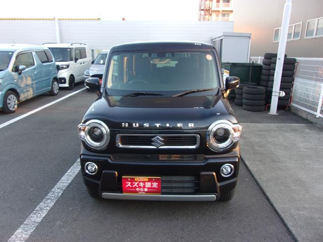 ハスラー ＨＹＢＲＩＤ　Ｘ　３型　衝突被害軽減ブレーキ　キーレスエントリー　キーレスプッシュスタートシステム　パワーウインドー　オートエアコン　衝突安全ボディ　電動格納ドアミラー（4枚目）