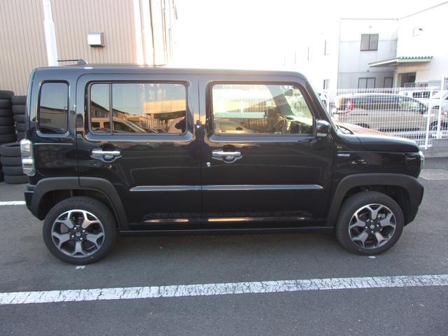 ハスラー ＨＹＢＲＩＤ　Ｘ　３型　衝突被害軽減ブレーキ　キーレスエントリー　キーレスプッシュスタートシステム　パワーウインドー　オートエアコン　衝突安全ボディ　電動格納ドアミラー（5枚目）