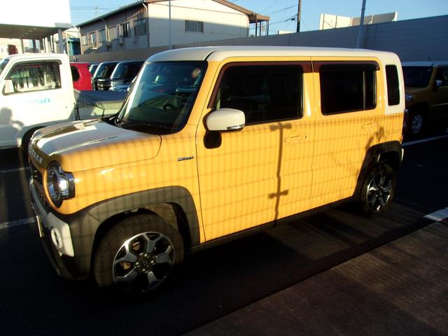 ハスラー ＨＹＢＲＩＤ　Ｘ　２型　衝突被害軽減ブレーキ　キーレスエントリー　キーレスプッシュスタートシステム　パワーウインドー　オートエアコン　衝突安全ボディ　電動格納ドアミラー（2枚目）