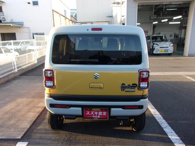 ハスラー ＨＹＢＲＩＤ　Ｘ　２型　衝突被害軽減ブレーキ　キーレスエントリー　キーレスプッシュスタートシステム　パワーウインドー　オートエアコン　衝突安全ボディ　電動格納ドアミラー（5枚目）