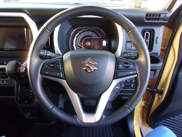 ハスラー ＨＹＢＲＩＤ　Ｘ　２型　衝突被害軽減ブレーキ　キーレスエントリー　キーレスプッシュスタートシステム　パワーウインドー　オートエアコン　衝突安全ボディ　電動格納ドアミラー（31枚目）