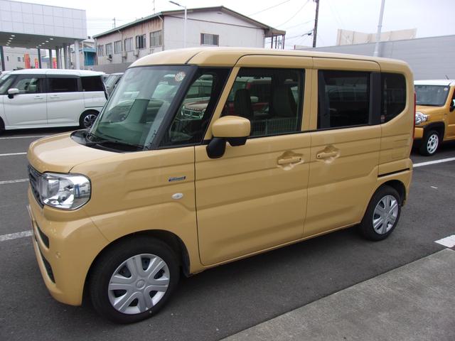 スペーシア HYBRID X 衝突被害軽減ブレーキ キーレスエントリー キーレスプッシュスタートシステム パワーウインドー オートエアコン 衝突安全ボディ 電動格納ドアミラー(3枚目)