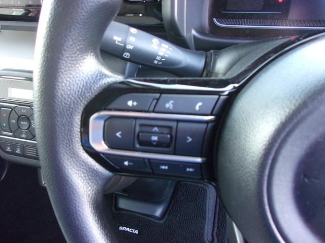 スペーシア HYBRID G 衝突被害軽減ブレーキ キーレスエントリー キーレスプッシュスタートシステム パワーウインドー オートエアコン 衝突安全ボディ 電動格納ドアミラー(33枚目)