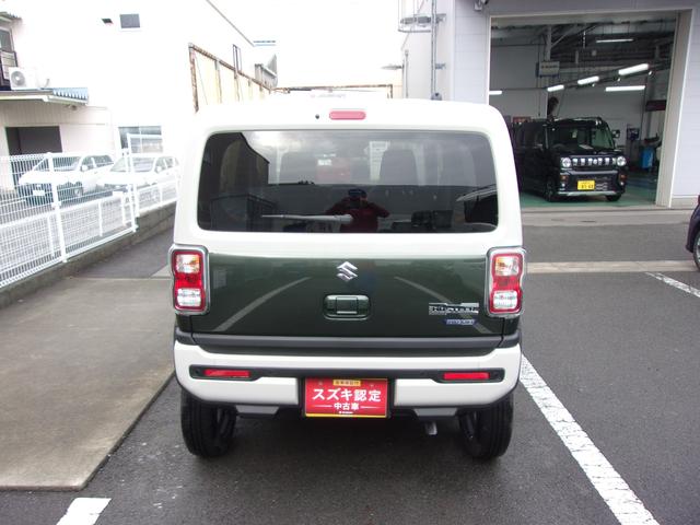 ハスラー ＨＹＢＲＩＤ　Ｇターボ　３型　衝突被害軽減ブレーキ　キーレスエントリー　キーレスプッシュスタートシステム　パワーウインドー　オートエアコン　衝突安全ボディ　電動格納ドアミラー（6枚目）