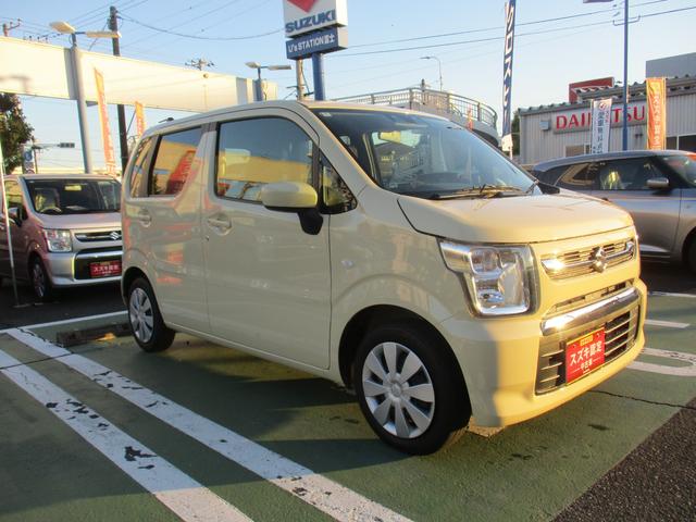 ワゴンＲ ＦＸ　４型　衝突被害軽減ブレーキ　オートライト　プッシュスタート　シートヒーター　オートエアコン　リアパーキングセンサー　横滑り防止機能　衝突安全ボディ（4枚目）