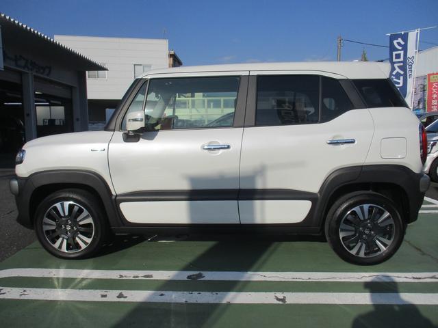 クロスビー ＨＹＢＲＩＤ　ＭＺ　４型　衝突被害軽減ブレーキ　オートライト　バックカメラ　プッシュスタート　シートヒーター　オートエアコン　ＬＥＤヘッドランプ　アルミホイール　リアパーキングセンサー　アイドリングストップ　横滑り防止機能　盗難防止システム（9枚目）