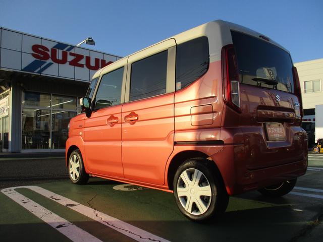 スペーシア HYBRID X 衝突被害軽減ブレーキ オートライト Bluetooth 後席両側パワースライドドア 純正ナビ プッシュスタート シートヒーター オートエアコン スズキセーフティーサポート LEDヘッドランプ アイドリングストップ(8枚目)