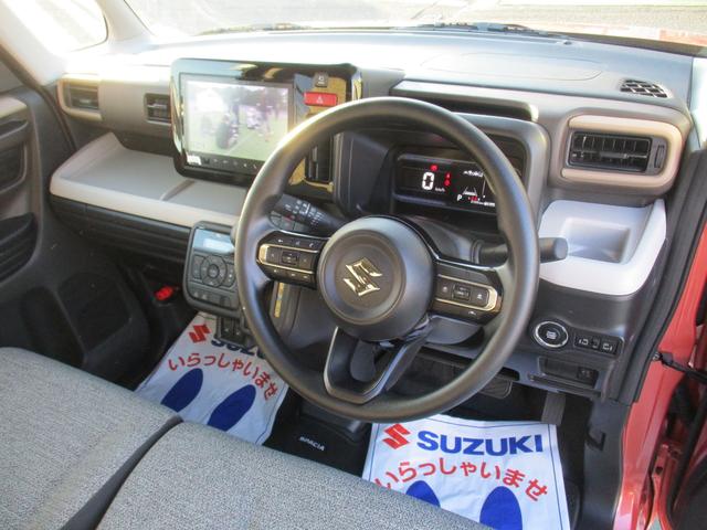スペーシア HYBRID X 衝突被害軽減ブレーキ オートライト Bluetooth 後席両側パワースライドドア 純正ナビ プッシュスタート シートヒーター オートエアコン スズキセーフティーサポート LEDヘッドランプ アイドリングストップ(45枚目)