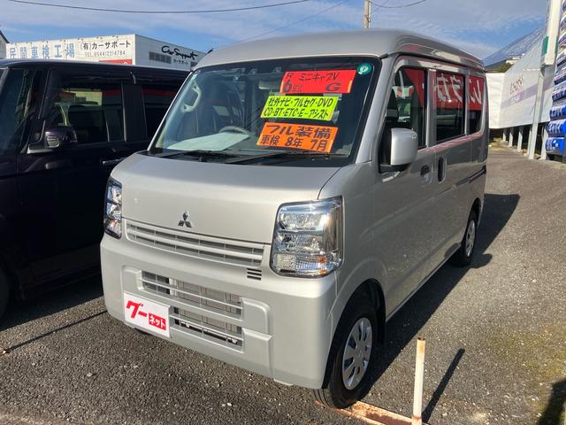 ミニキャブバン G 走行6千キロ ナビフルセグTV Eアシスト DVD CD ブルートゥース ETC キーレス(2枚目)