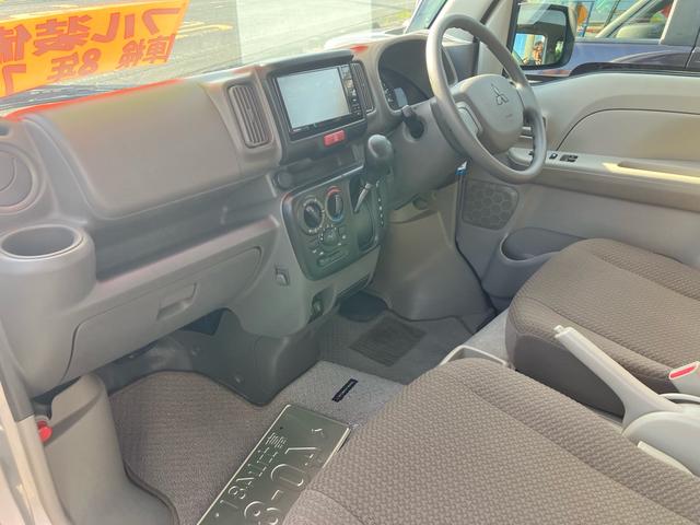 ミニキャブバン G 走行6千キロ ナビフルセグTV Eアシスト DVD CD ブルートゥース ETC キーレス(52枚目)