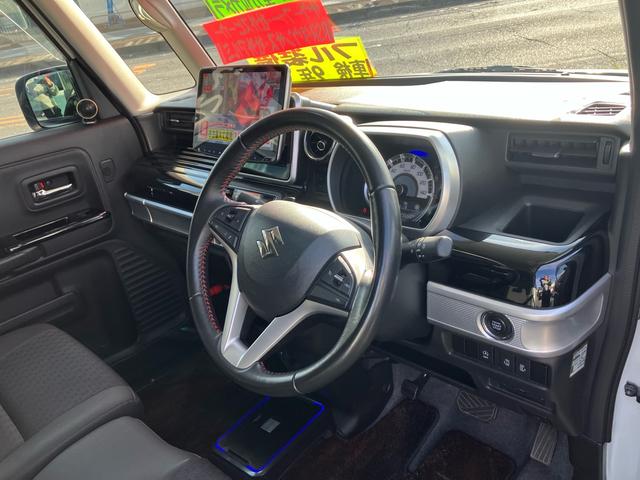 スペーシアカスタム ハイブリッドＸＳターボ　社外フローティングナビフルセグＴＶ　ＤＶＤ　ブルートゥース　サブウーファー　全方位カメラ　ＲＳＲダウンサス　両側オートスライドドア　社外１６インチアルミ　ドライブレコーダー　キーフリー（23枚目）