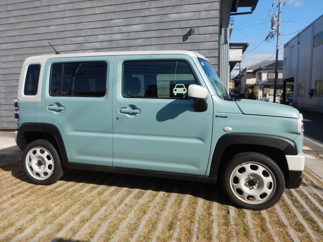 ハスラー ハイブリッドＧ　ＤＡＭＤ　クラシコ仕様　全方位モニター付メモリーナビゲーション　フルセグＴＶ　ＴＶキャンセラー　ＣＤ／ＤＶＤ　ＥＴＣ　前後ドライブレコーダー　シートヒーター　ＬＥＤヘッドライト　スマートキー（5枚目）