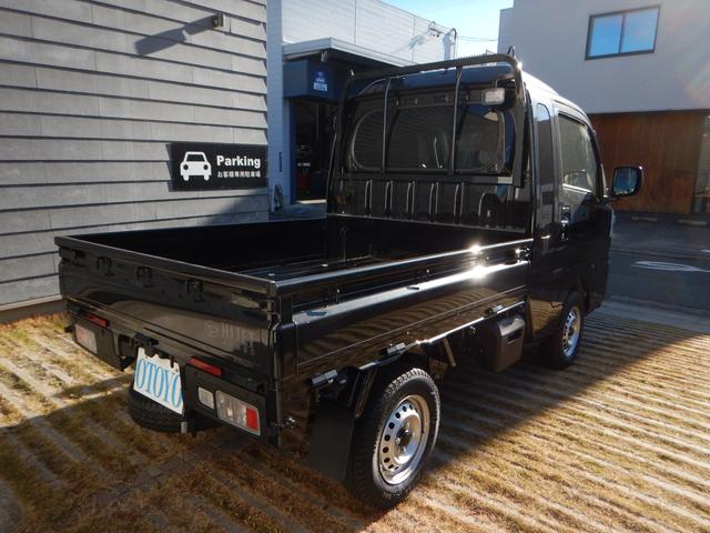 ハイゼットトラック ジャンボエクストラ 届出済未使用車 4WD MT車 9インチスマホ連携ディスプレイオーディオ バックカメラ デジタルインナーミラー LEDヘッドライト スマートキー 荷台LED作業灯(9枚目)