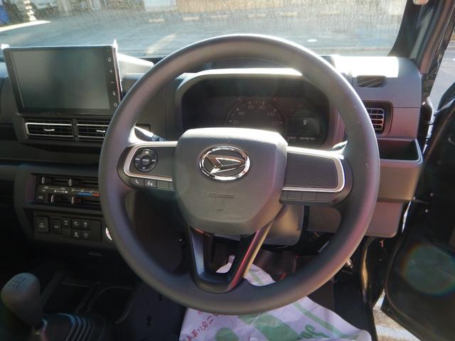 ハイゼットトラック ジャンボエクストラ 届出済未使用車 4WD MT車 9インチスマホ連携ディスプレイオーディオ バックカメラ デジタルインナーミラー LEDヘッドライト スマートキー 荷台LED作業灯(21枚目)