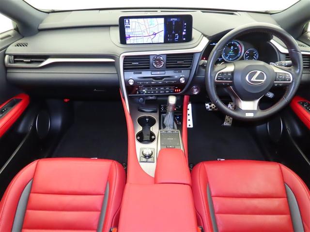 RX RX300 Fスポーツ 衝突被害軽減システム メモリーナビ フルセグ バックカメラ DVD再生 ミュージックプレイヤー接続可 ドラレコ サンルーフ フルエアロ スマートキー ETC LEDヘッドランプ ワンオーナー 革シート(2枚目)