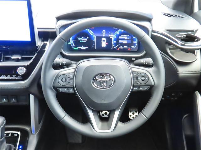 カローラクロス ハイブリッド　Ｚ　衝突被害軽減システム　メモリーナビ　フルセグ　バックカメラ　ミュージックプレイヤー接続可　ドラレコ　４ＷＤ　フルエアロ　スマートキー　ＥＴＣ　ＬＥＤヘッドランプ　オートクルーズコントロール（5枚目）