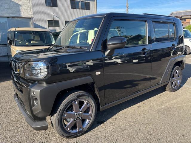 タフト Ｇ　ダーククロムベンチャー　特別仕様車　　スマートアシスト　ＬＥＤヘッドランプ　スカイフィールトップ　運転席・助手席シートヒーター　電動パーキングブレーキ　バックモニター　届出済未使用車（2枚目）