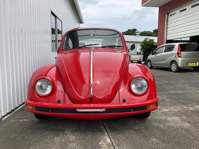 ビートル 　タイプＩ　ビンテージ　　ビンテージステアリング　リボンタイヤ　ＣＤ　ＥＴＣ　ローダウン　シート張り替え済　ＮＥＷペイント（19枚目）