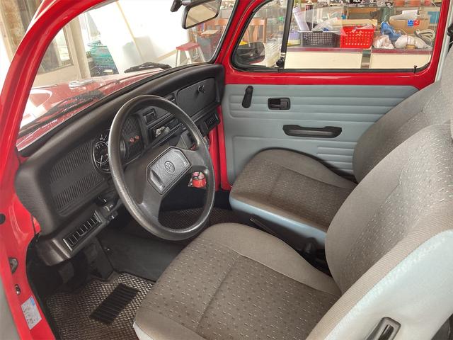 ビートル 　タイプＩ　ビンテージ　　ビンテージステアリング　リボンタイヤ　ＣＤ　ＥＴＣ　ローダウン　シート張り替え済　ＮＥＷペイント（20枚目）